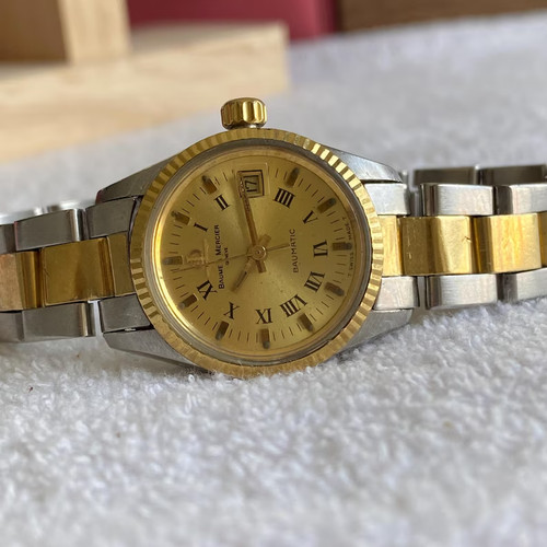 Baume mercier two - &, two-tone