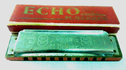 Antique pre wwii hohner echo - antique,