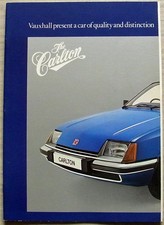 VAUXHALL CARLTON SALOON &