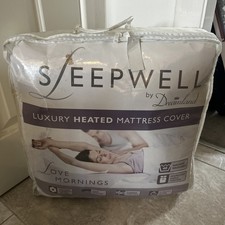 Dreamland Sleepwell Heated Fleecy Mattress Cover Double 190 X 137cm 