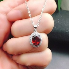 5Ct Oval Cut Red Diamond Halo