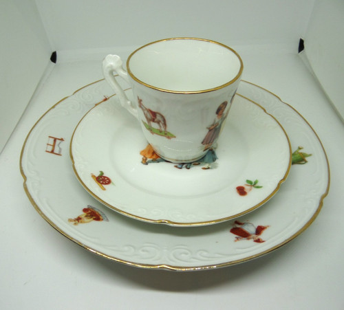 Antique german porcelain - antique,
