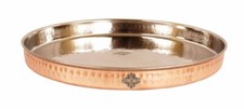 Steel Copper Hammered Design