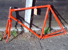 VINTAGE KETTLER ALPHA TRIATHLON STEEL RACING BIKE FRAMESET, 1986