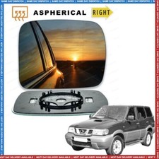 For Nissan Terrano Right Driver wing mirror glass 1993-05 side Wide Angle Heated