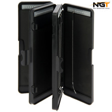 NEW NGT CARP COARSE FISHING RIG WALLET 6 DIVIDERS HOLDS 72 HAIR RIGS TACKLE 920