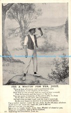 R538554 I se a waitin for yer Josie H G L Living Picture Series 1905