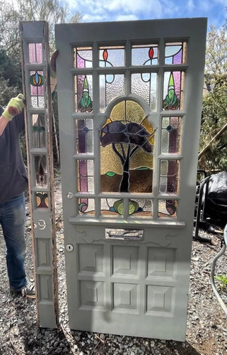 Edwardian art nouveau lead - art,