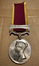 Second China War Medal with Taku Forts 1860 Clasp NAMED 3rd Foot The Buffs KENT