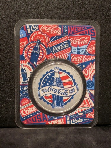 Coca cola 1oz - coca-cola, coin