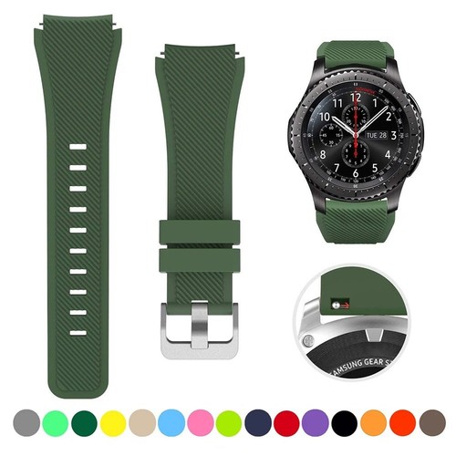 22mm silicone watch - silicone, strap