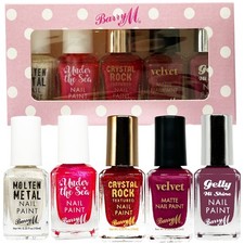 BARRY M NAIL POLISH GIFT SET 5