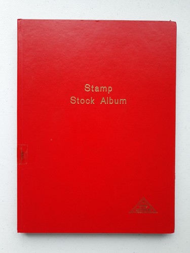 Stamp album containing - album,