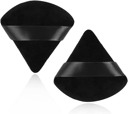 2pcs powder puff - 2pcs, washable