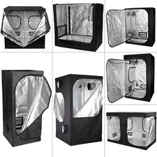 Senua Hydroponics Grow Tent Kit Indoor Portable Bud Dark Room 600d Mylar