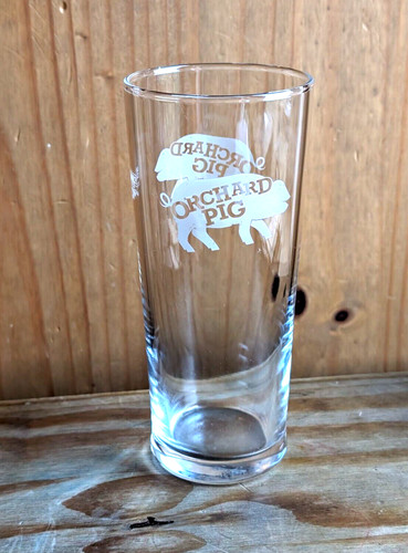 Orchard pig cider pint - pig,