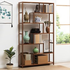Large Wooden Bookcase Room
