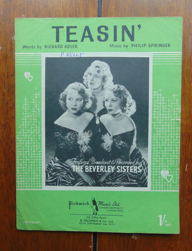 Vintage sheet music - sheet,