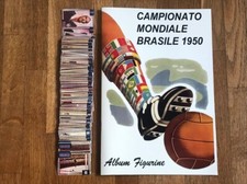 RIMET CUP BRASIL 1950 Empty Album + Complete Sticker wc wm 70 74 no panini copy