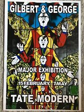 GILBERT & GEORGE, ‘MAJOR EXHIBITION’ Signed poster, Tate Modern, London, 2007.