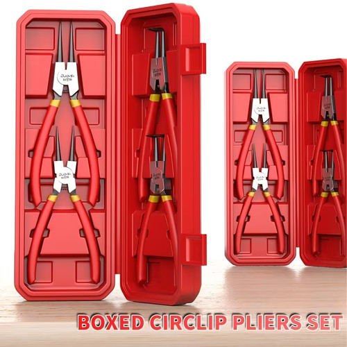 4pcs snap ring pliers - ring,