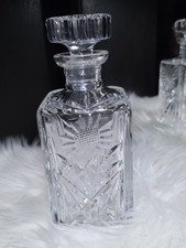Cut Crystal Decanter w/