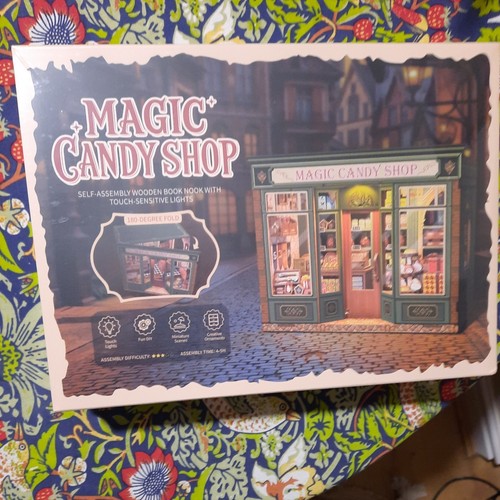 Magic candy shop book nook - candy,