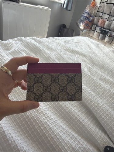 Gucci canvas card - gucci, gg