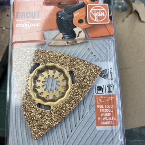 Fein grout carbide starlock - grout,