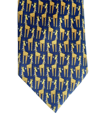 Giraffe tie from marks and - giraffe,