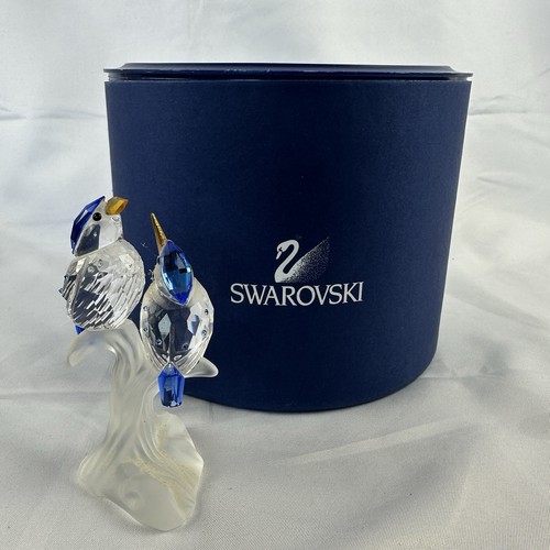 Swarovski crystal kingfishers - swarovski,