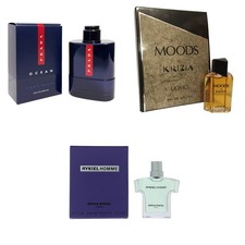 Mens Aftershave Miniature Mini Gift Travel x3 Prada Krizia Rykiel