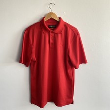 Loudmouth Golf Polo Shirt Mens Medium Red Short Sleeve