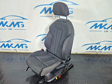 16-19 AUDI A4 B9 GENUINE FRONT LEFT N/S COMPLETE CLOTH SEAT NOT HEATED