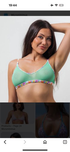 Wicked weasel crop bikini - weasel,