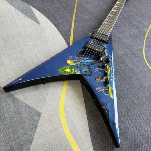 Dean flying electric guitar - v,