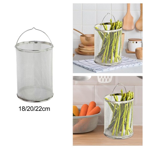 Stainless steel fry - steel, basket