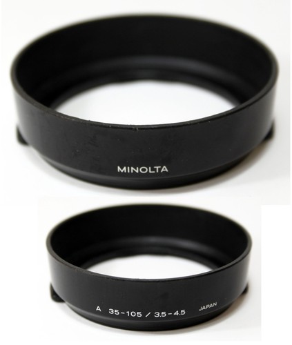 Minolta lens hood for - minolta,