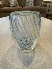 Signed Studio Art Glass Vortex