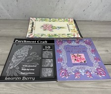 Lot Of 8 Parchment Arts And Crafts , Variety Random Lot, Craft Magazines