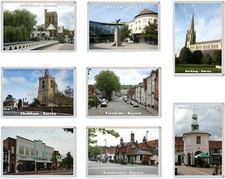 Various Surrey - 96 x 67mm