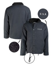 Vintage navy blue usn deck - navy,