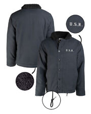 Vintage US Navy Blue USN Deck Jacket N-1 Winter Jacket Army Rockabilly Heritage