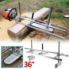 Chainsaw Mill For Saws 14"-36" Bar Furniture Making Wood Cutting Aluminum Steel