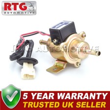 UNIVERSAL FUEL PUMP PETROL DIESEL 120 LPH 12V KIT CAR TRACTOR BOAT 4 PSI