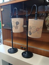 Set of 2 Table Lamps – Black