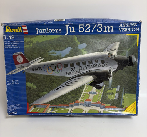 Revell junkers 52 3m - junkers, 52/3m