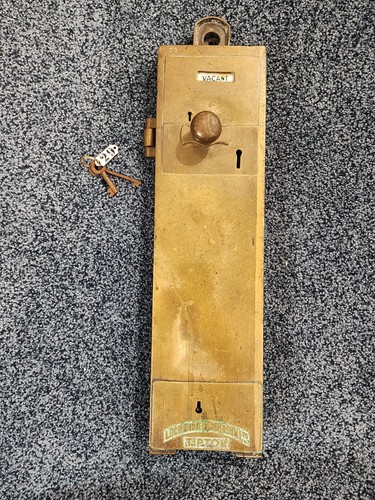 Vintage brass coin - brass,