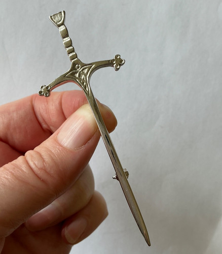 Vintage celtic brooch - vintage,