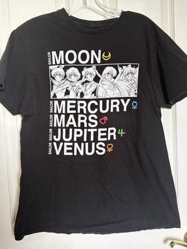 Sailor moon shirt black - t,